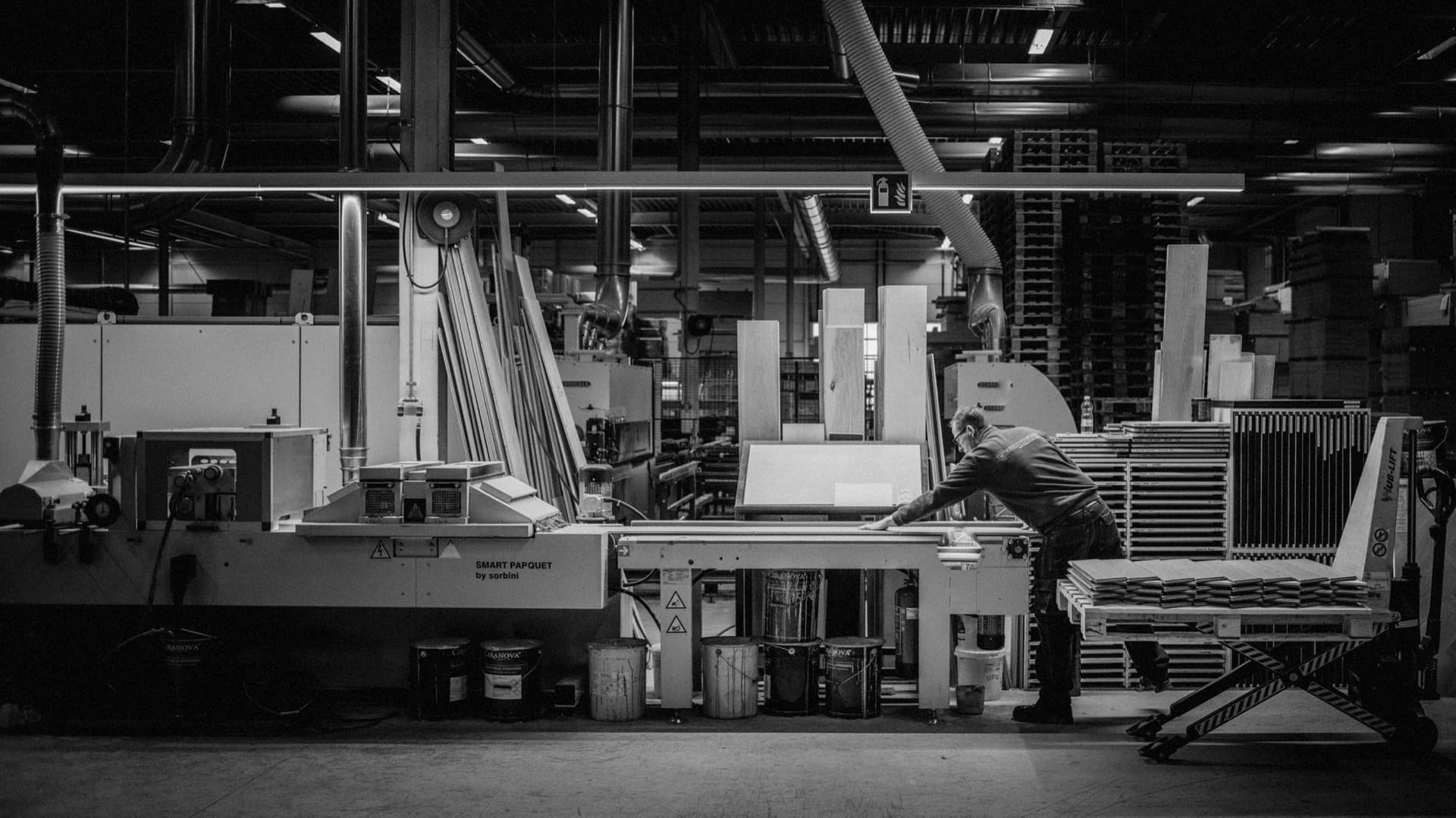 Productieproces in de werkplaats