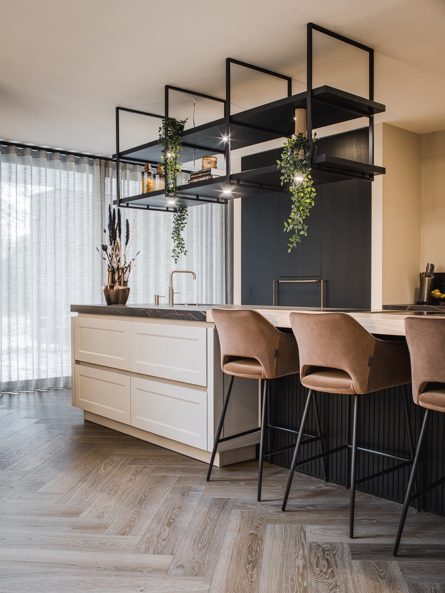 Minimalistisch Appartement — Design Taupe — 1