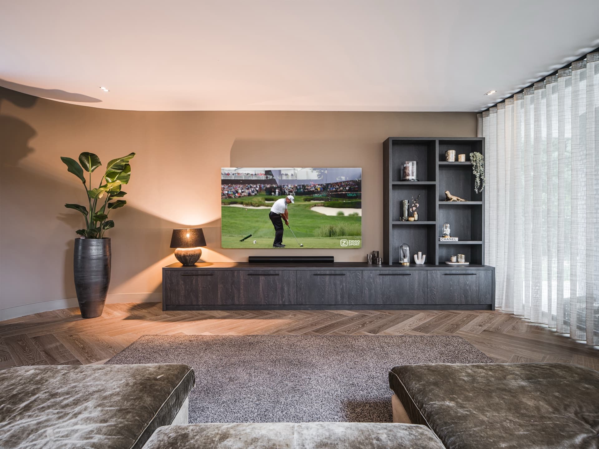 Minimalistisch Appartement — Design Taupe — 2